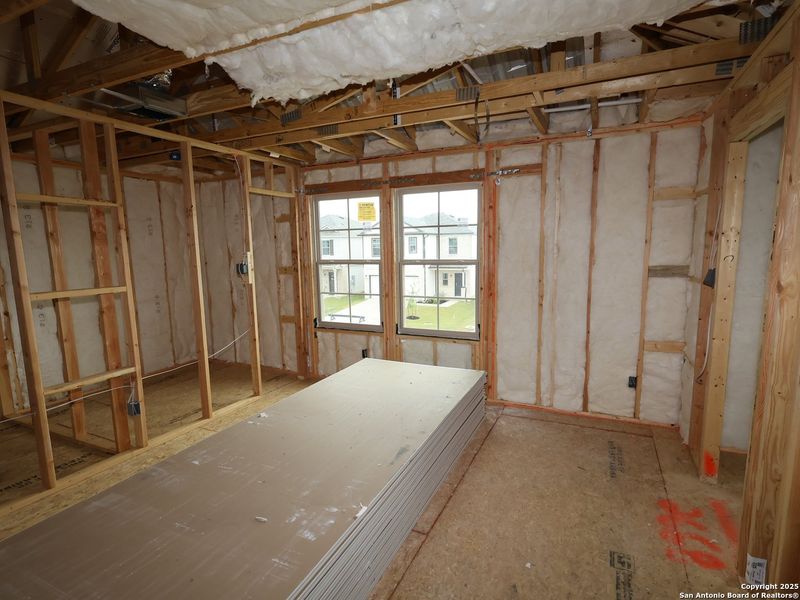 In-progress construction of a new home in Park Place, New Braunfels, TX (Image 30). In-progress construction of a new home in Park Place, New Braunfels, TX (Image 30).