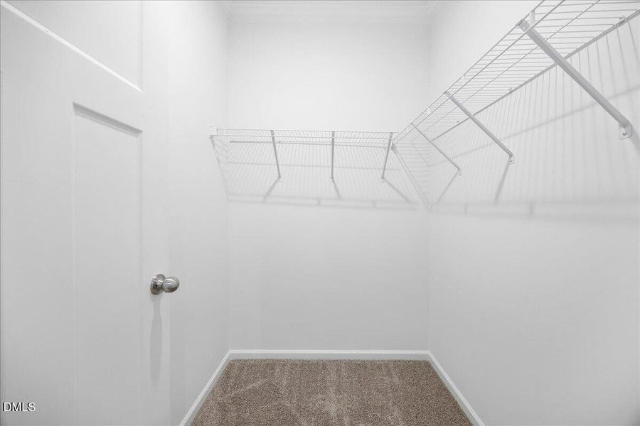 Primary closet