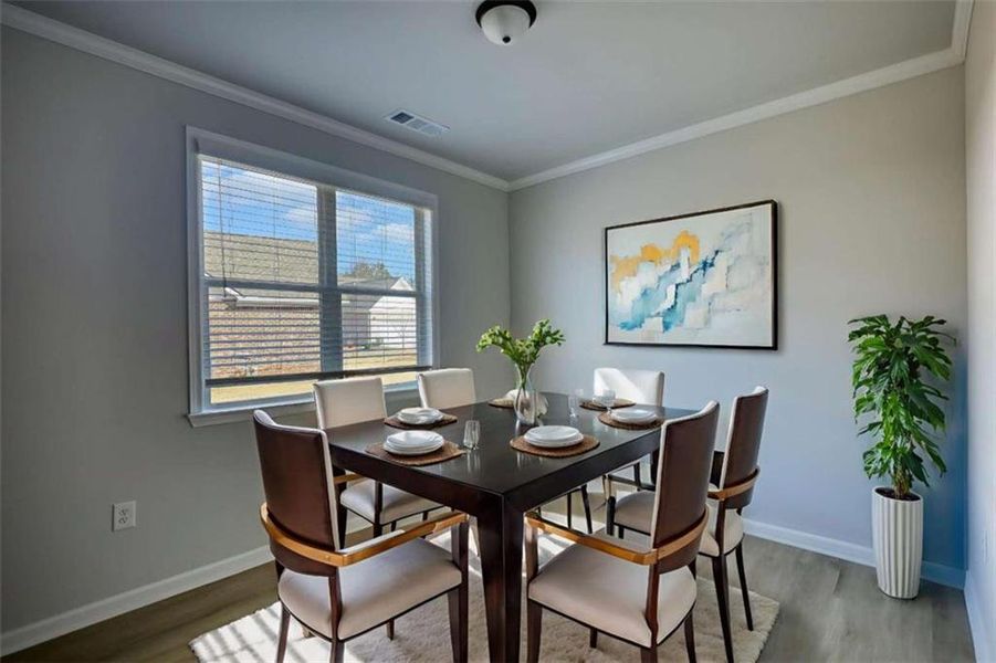 Furnished interior view inside a new home in , Social Circle (Image 16).