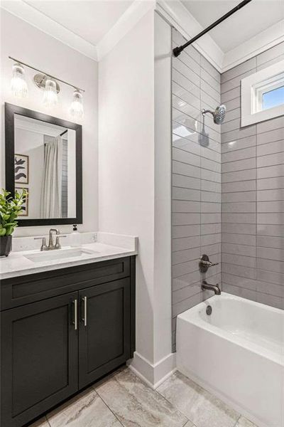 Furnished interior view inside a new home in , Buford (Image 4).