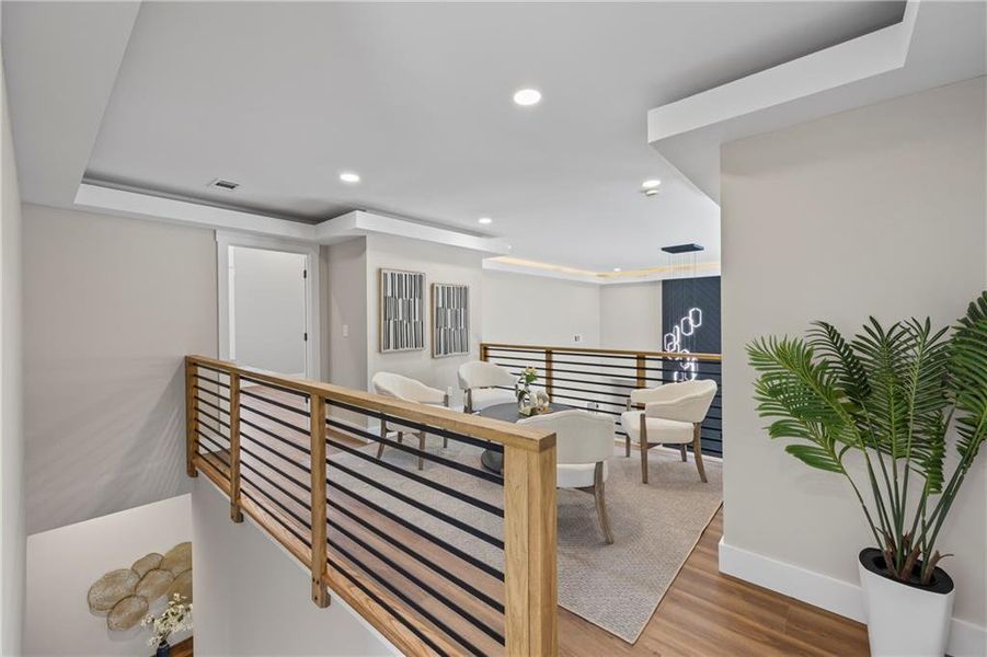 Furnished interior view inside a new home in , Athens (Image 38).