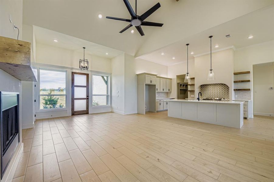 Furnished interior view inside a new home in , Springtown (Image 7). Furnished interior view inside a new home in , Springtown (Image 7).