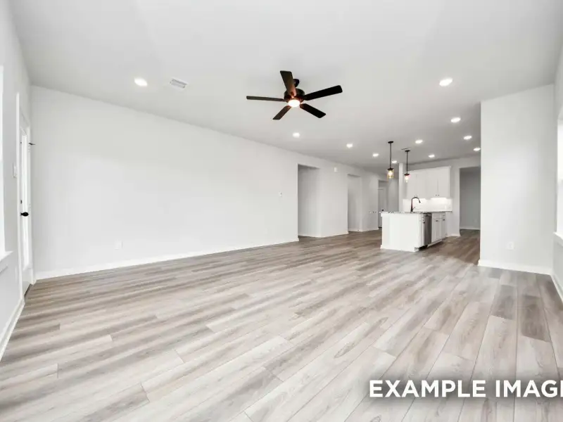 Spacious, unfurnished interior of a new home in Sundance Cove, Crosby (Image 27).