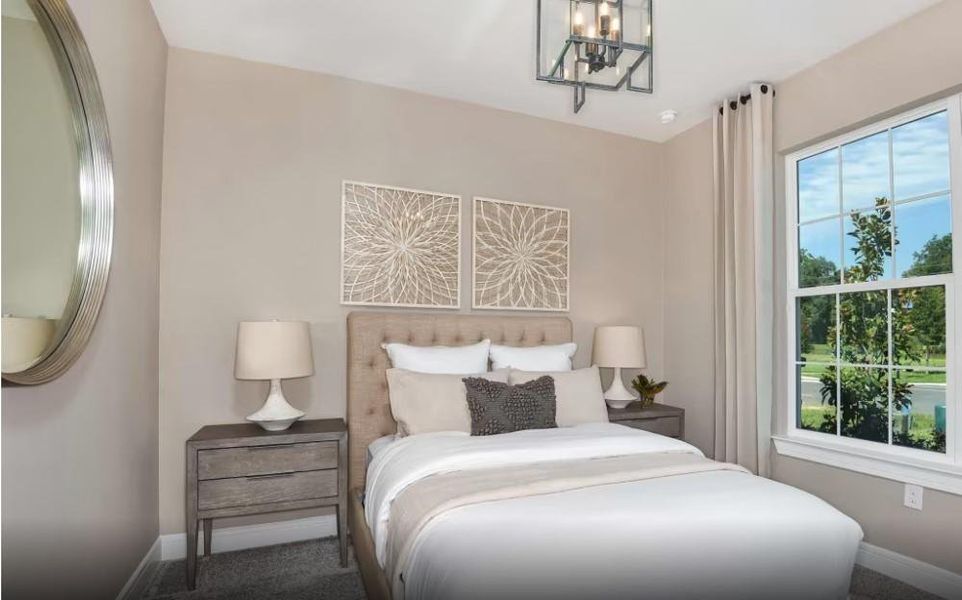 Furnished interior view inside a new home in Sun City Peachtree, Griffin (Image 7).