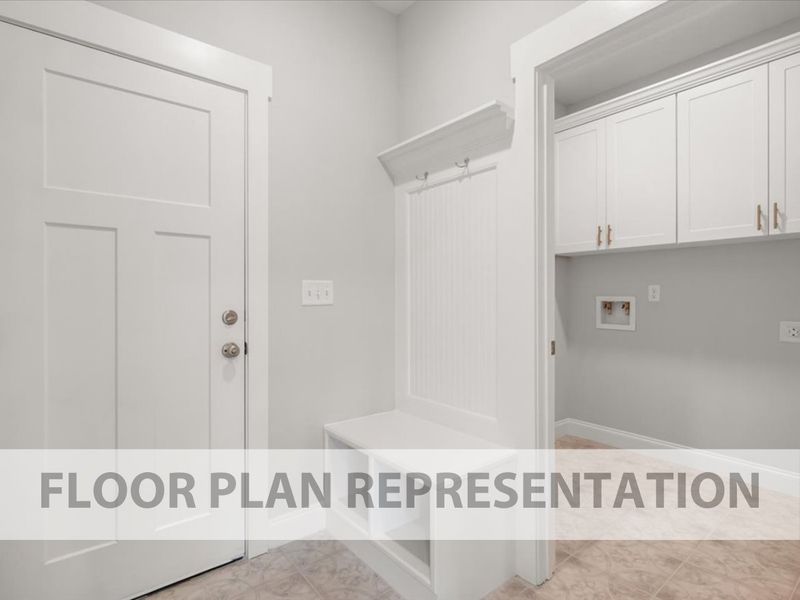Nottaway Floor Plan Representation | Mudroom