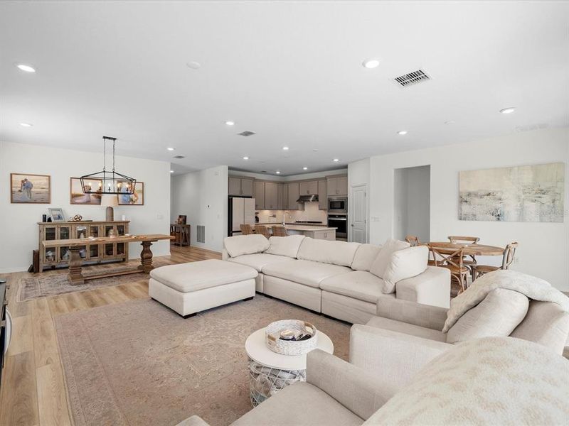 Furnished interior view inside a new home in , Land O' Lakes (Image 5).