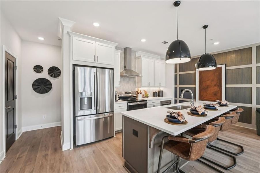 Stainless steel appliances