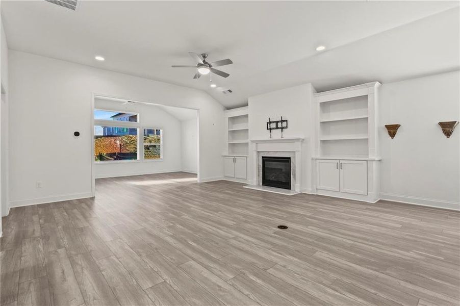 Spacious, unfurnished interior of a new home in , Hiram (Image 22).