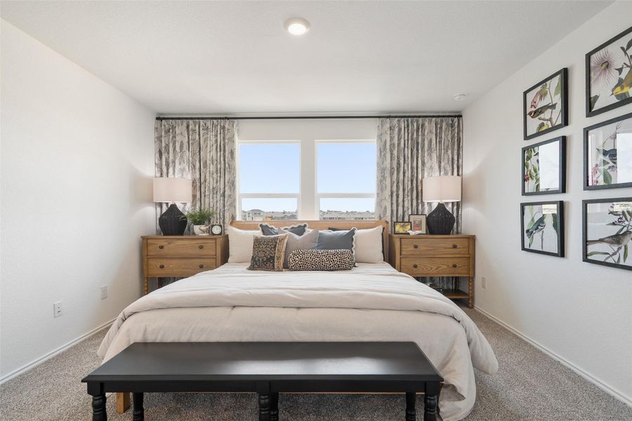Furnished interior view inside a new home in Valverde, Bastrop (Image 27). Furnished interior view inside a new home in Valverde, Bastrop (Image 27).