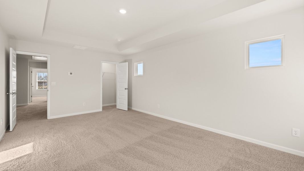 Spacious, unfurnished interior of a new home in Brookland Commons, Monroe (Image 19).