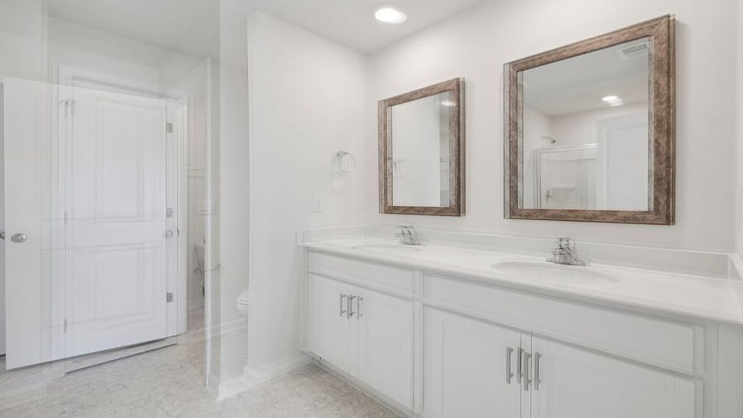 Furnished interior view inside a new home in Waverly Station, Greenwood (Image 12).