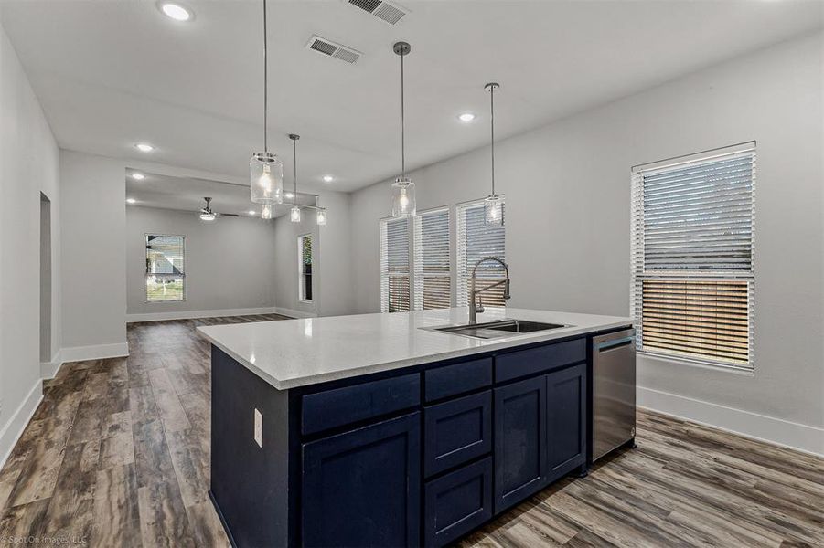 Furnished interior view inside a new home in , Terrell (Image 14). Furnished interior view inside a new home in , Terrell (Image 14).