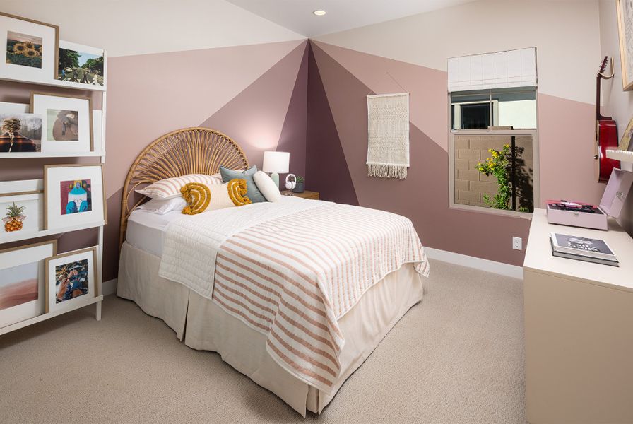 Representative furnished interior of a home built from the Tyndall by Taylor Morrison in Verdin Summit Collection, Phoenix (Image 11).