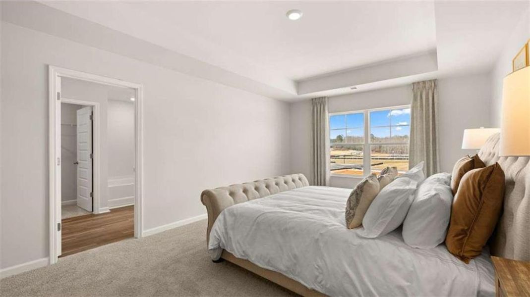 Furnished interior view inside a new home in Echo Glen, Stockbridge (Image 43).