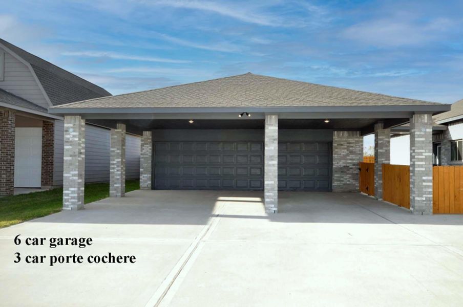 Everyone loves the Cervelle Homes Porte Cochere.