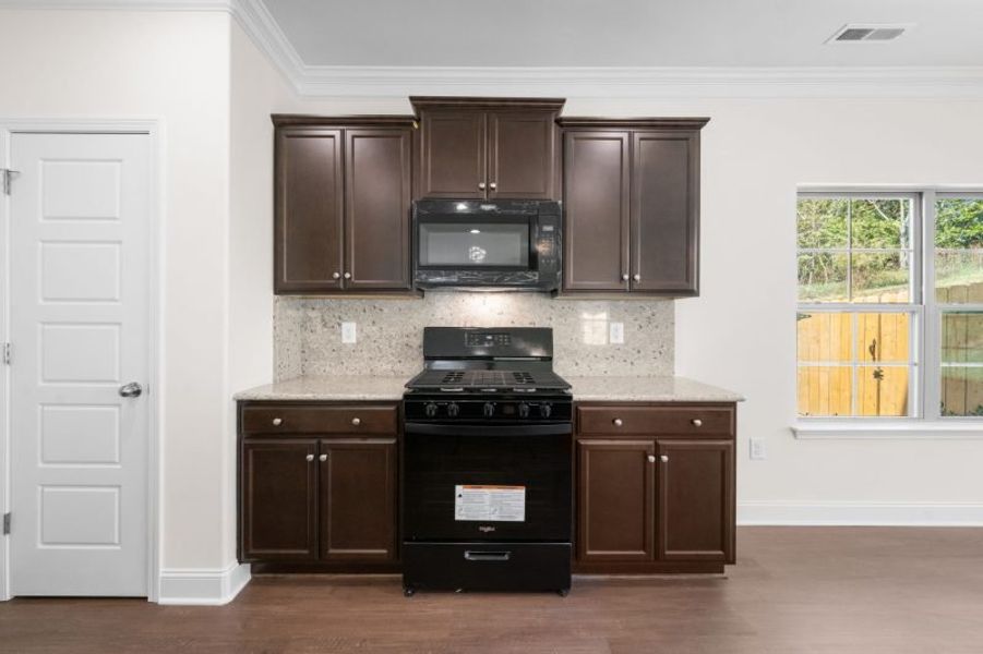 Furnished interior view inside a new home in Miller's Reserve, Winston-Salem (Image 5).