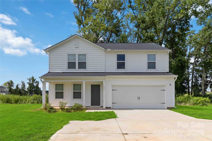 Front exterior of a new home in , Cowpens, SC, highlighting curb appeal (Image 16).