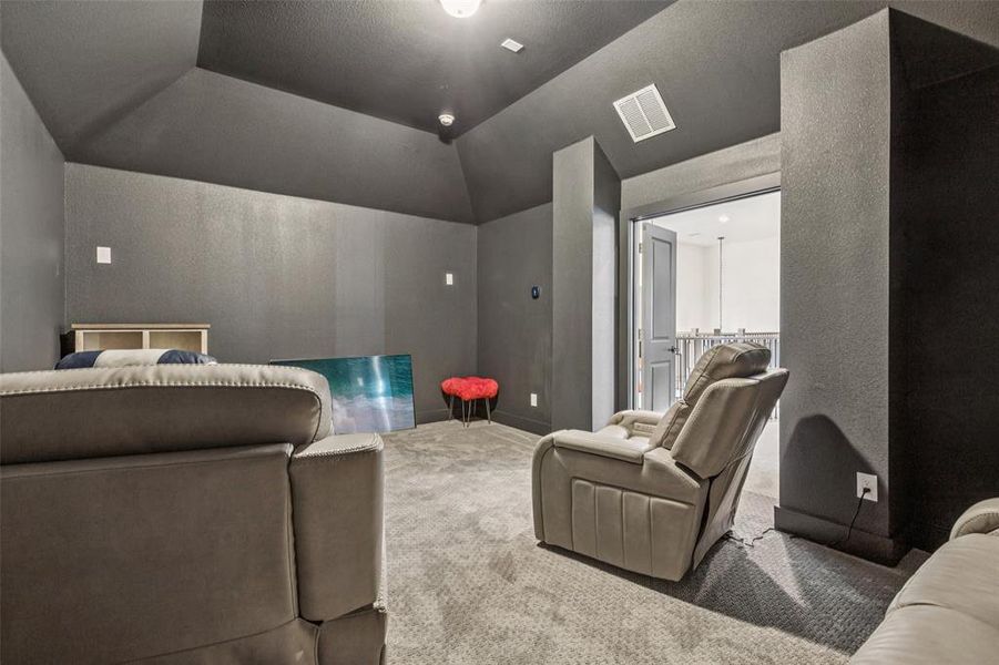 Furnished interior view inside a new home in Cambridge Estates, Prosper (Image 13). Furnished interior view inside a new home in Cambridge Estates, Prosper (Image 13).