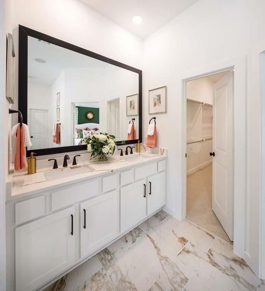 Furnished interior view inside a new home in Woodforest Townhomes, Montgomery (Image 17).