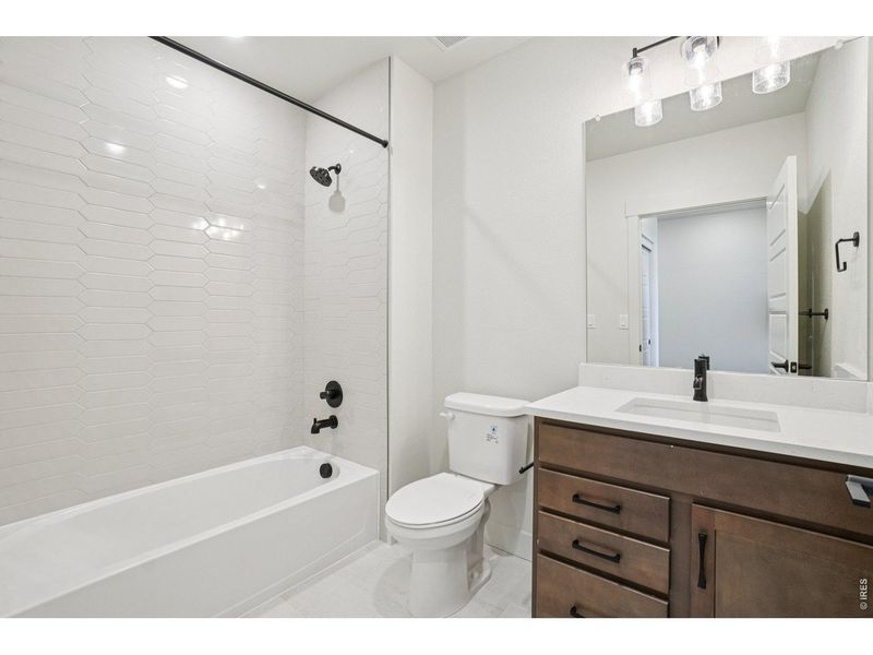 Furnished interior view inside a new home in Villa Collection, Fort Collins (Image 7).