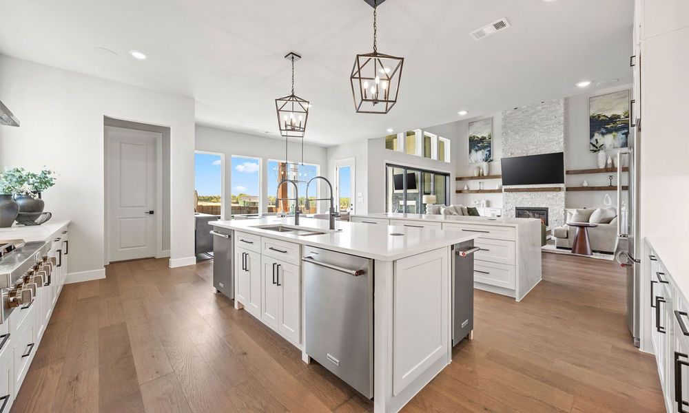 Representative furnished interior of a home built from the Rushmore by Cope Homes in Hidden Valley 1, Princeton (Image 23).