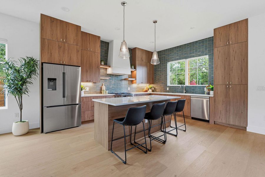 Furnished interior view inside a new home in , Austin (Image 7).
