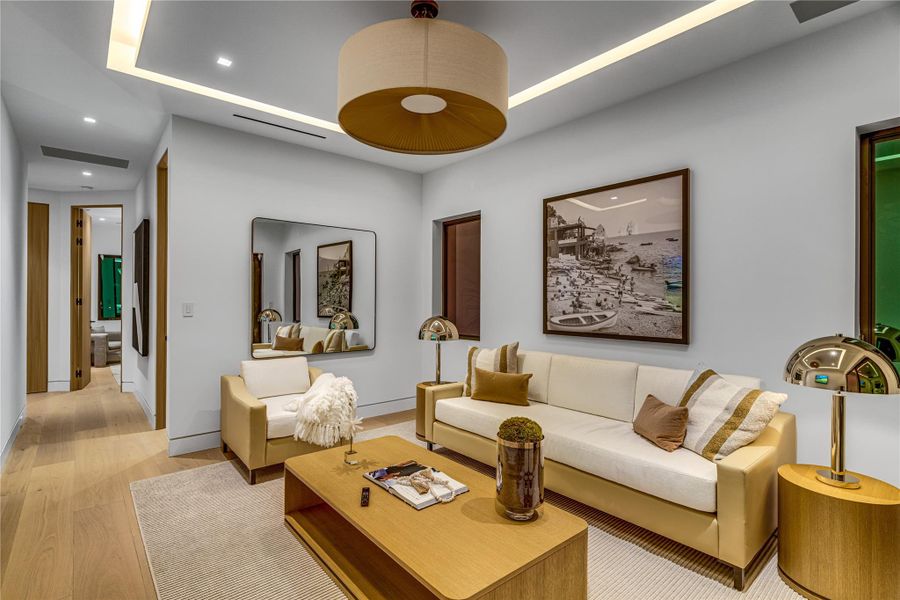 Furnished interior view inside a new home in , Ocean Ridge (Image 53).