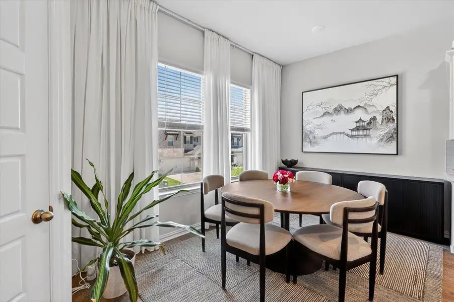 Furnished interior view inside a new home in , Dallas (Image 14).