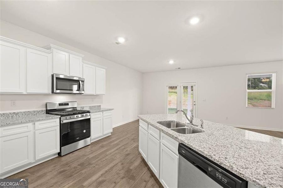 Furnished interior view inside a new home in , Buckhead (Image 7).