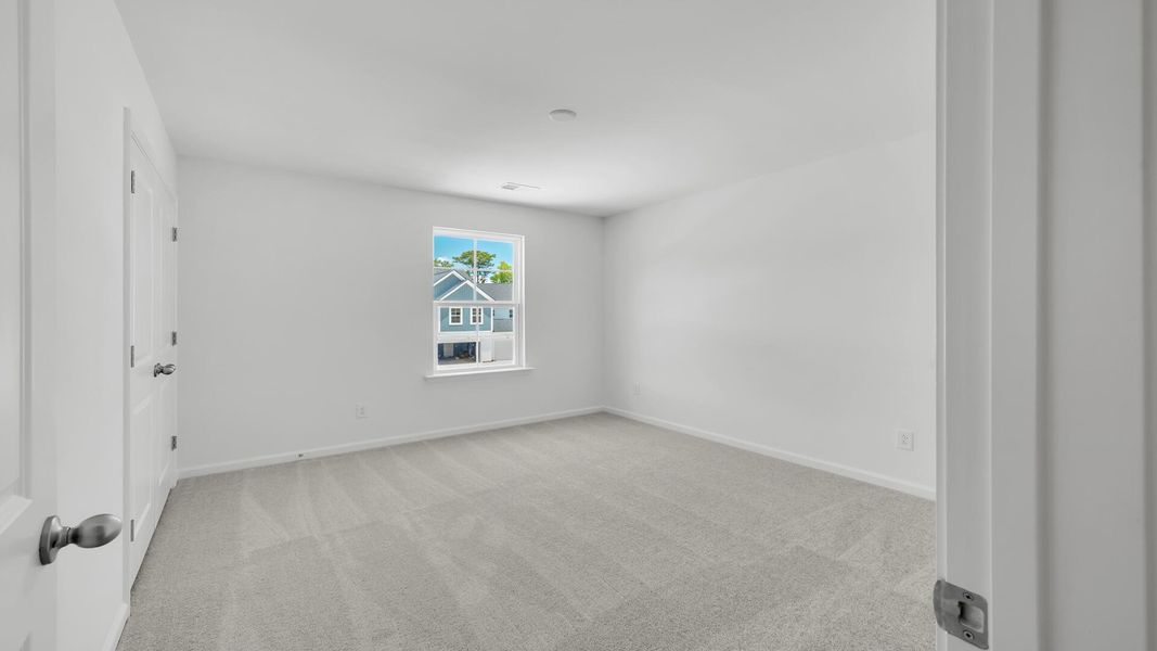 Spacious, unfurnished interior of a new home in Creekside at Andrews, Summerville (Image 24). Spacious, unfurnished interior of a new home in Creekside at Andrews, Summerville (Image 24).