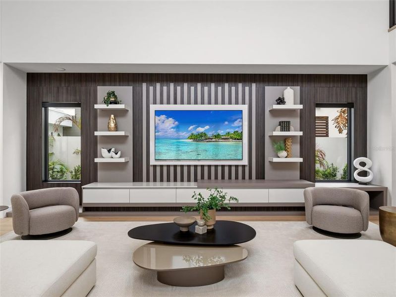 Furnished interior view inside a new home in , Orlando (Image 11).