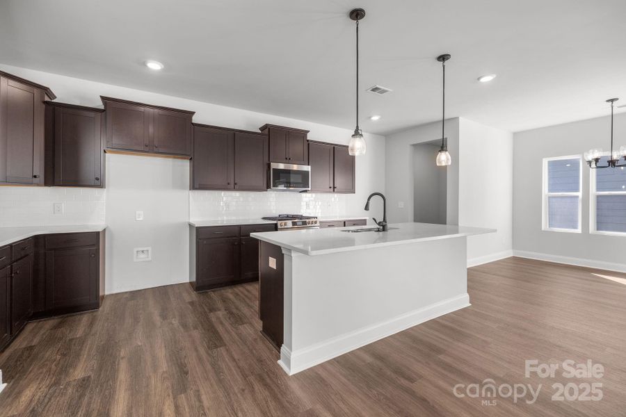 Furnished interior view inside a new home in Arbor Village, Matthews (Image 8).