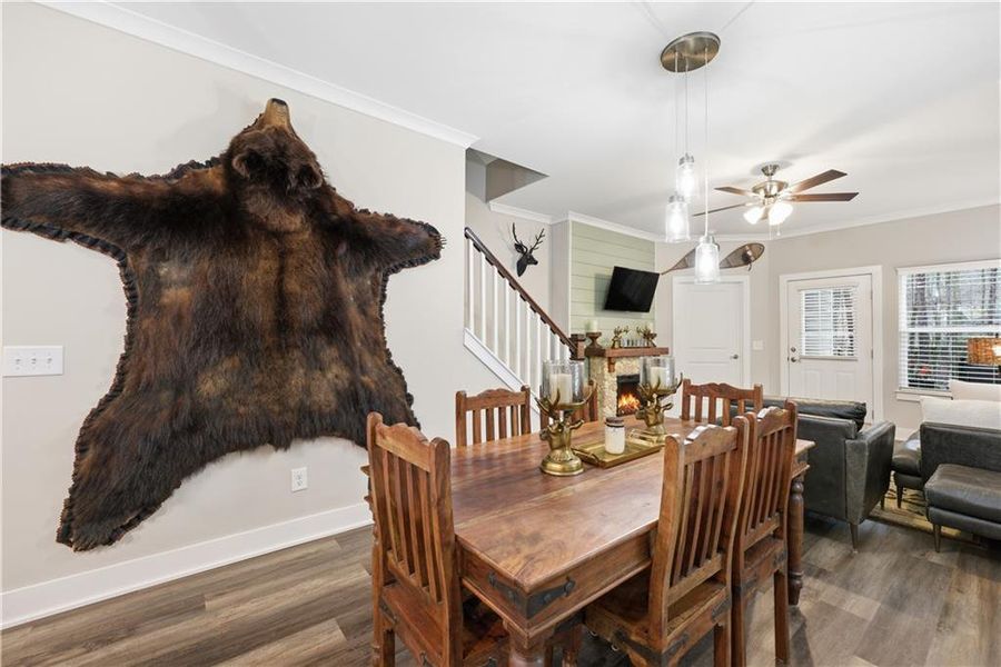 Furnished interior view inside a new home in , Waleska (Image 12). Furnished interior view inside a new home in , Waleska (Image 12).