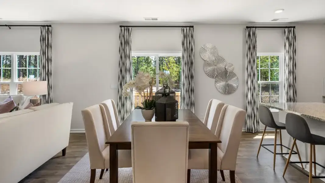 Furnished interior view inside a new home in Olive Branch, Wilson's Mills (Image 15).