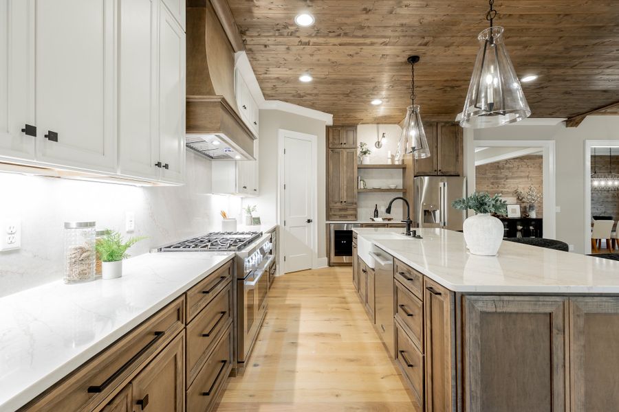 Furnished interior view inside a new home in River Gorge Ranch, Guild (Image 57).