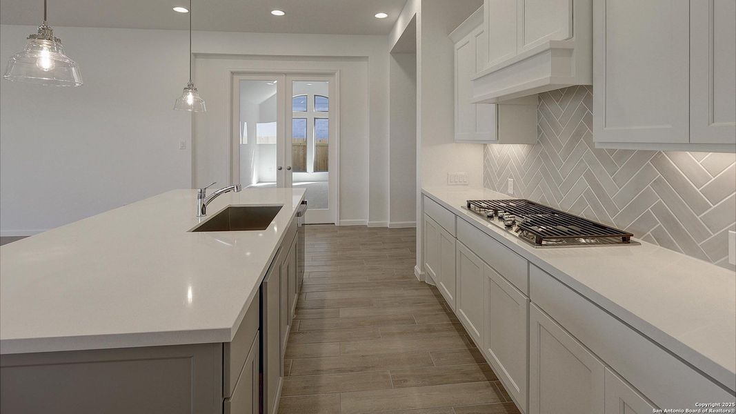 Furnished interior view inside a new home in Arcadia Ridge 50', San Antonio (Image 8). Furnished interior view inside a new home in Arcadia Ridge 50', San Antonio (Image 8).