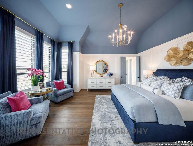 Furnished interior view inside a new home in Esperanza, Boerne (Image 9). Furnished interior view inside a new home in Esperanza, Boerne (Image 9).
