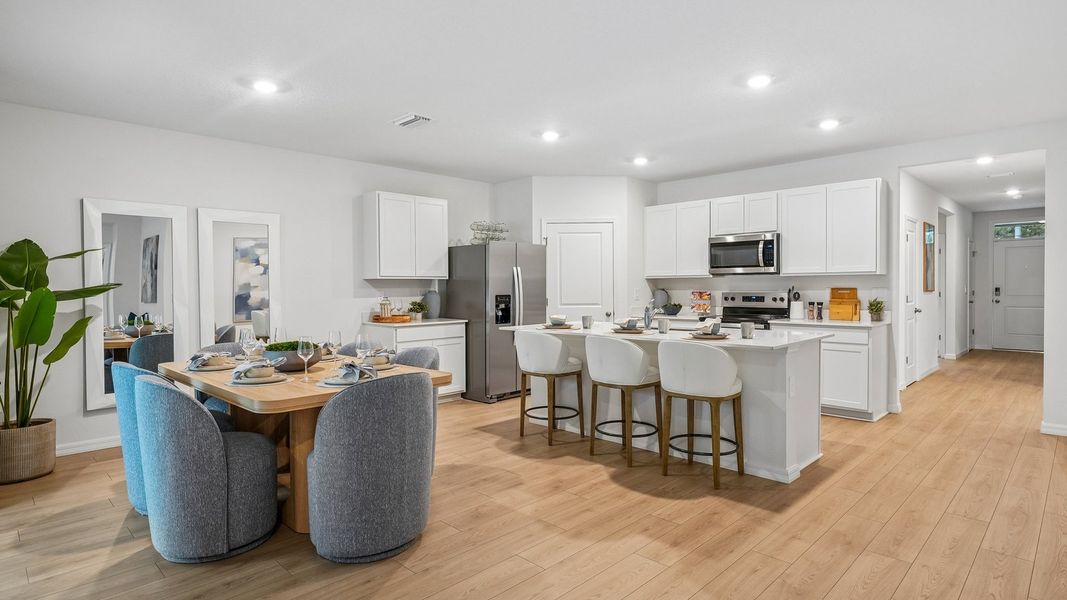 Furnished interior view inside a new home in Brookside, Ruskin (Image 10).