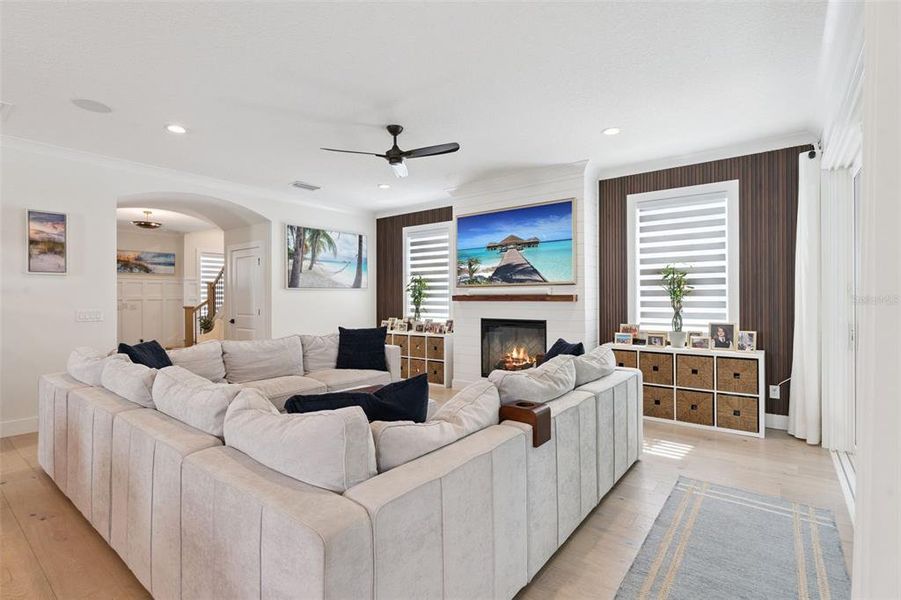 Furnished interior view inside a new home in Oakland Park, Winter Garden (Image 13).