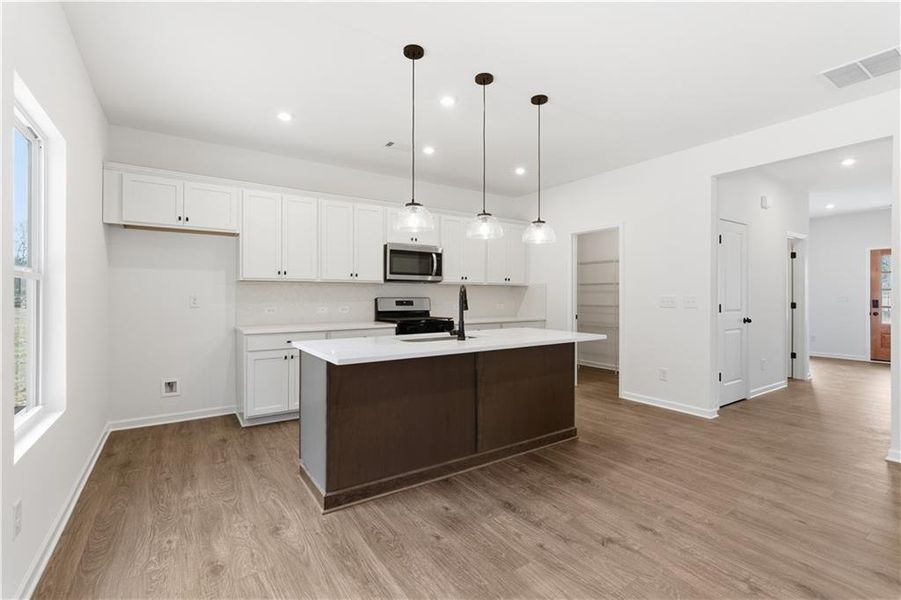 Furnished interior view inside a new home in Meadow Pines, Dallas (Image 5).