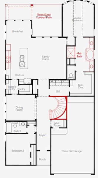 Image 30 of a home in Bridgeland 55'.