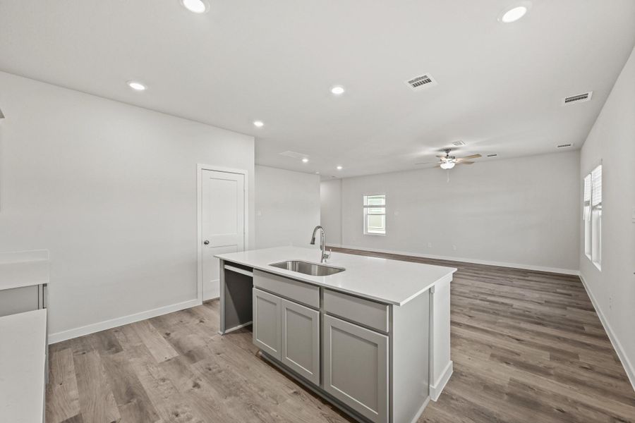 Furnished interior view inside a new home in Northpark South, Porter (Image 5). Furnished interior view inside a new home in Northpark South, Porter (Image 5).