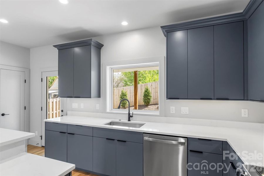 Furnished interior view inside a new home in , Asheville (Image 8).