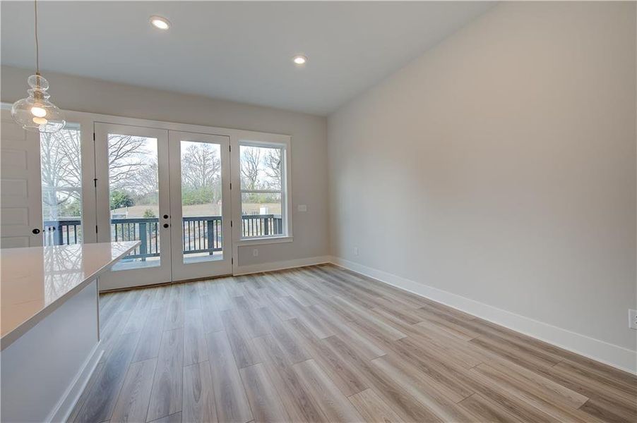 Spacious, unfurnished interior of a new home in Barrett Pointe, Kennesaw (Image 28).