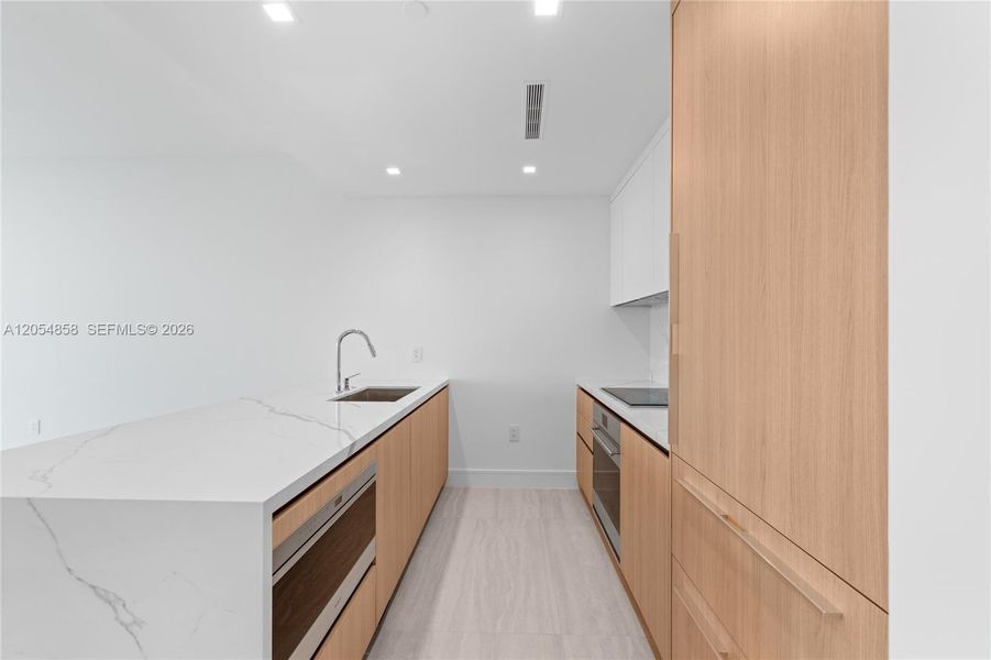 Furnished interior view inside a new home in One Park Tower, Miami (Image 11).