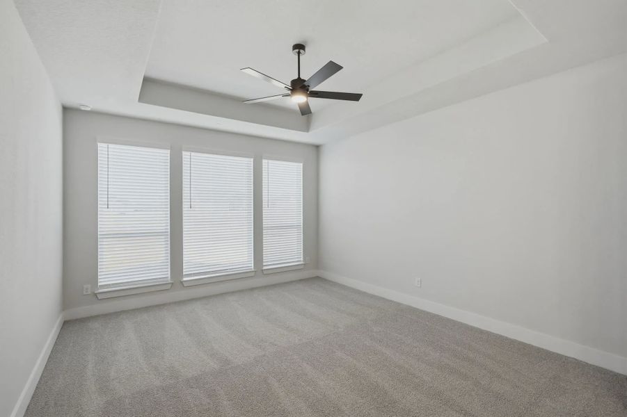Representative unfurnished interior of a home built from the Mackenzie by Chesmar Homes in Sienna Lakes, San Antonio (Image 8). Representative unfurnished interior of a home built from the Mackenzie by Chesmar Homes in Sienna Lakes, San Antonio (Image 8).