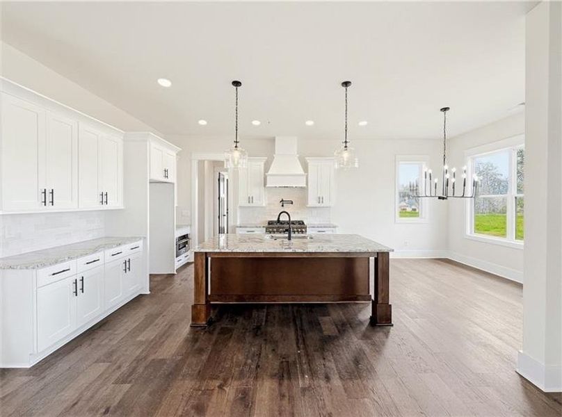 Furnished interior view inside a new home in , Rydal (Image 6).