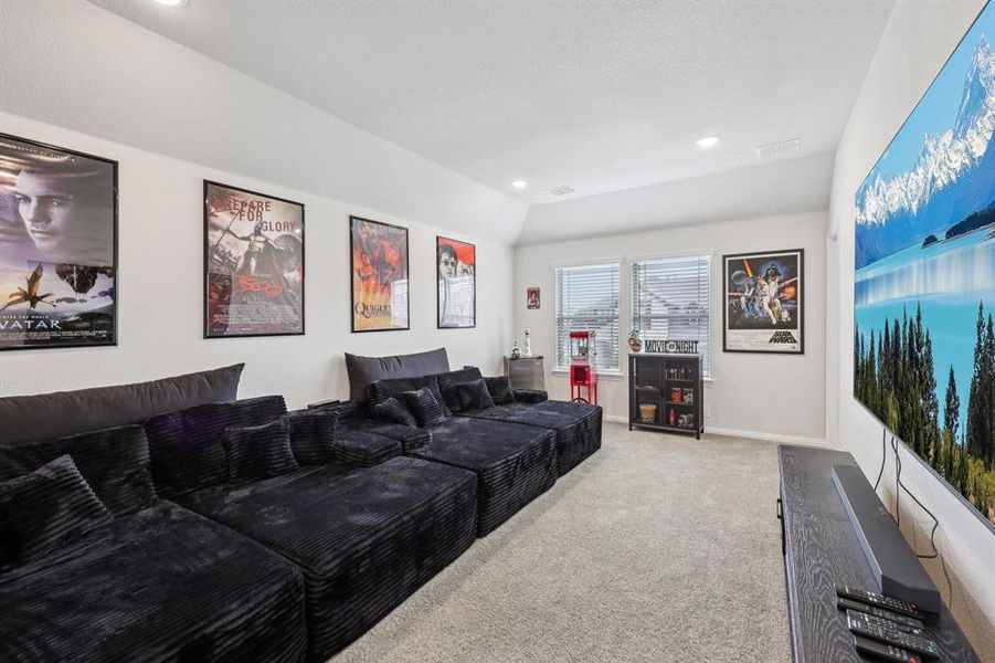 Furnished interior view inside a new home in Glenwood Meadows, Denton (Image 29).