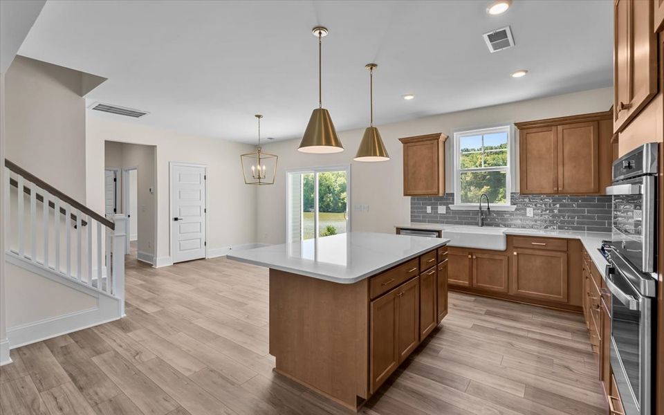Furnished interior view inside a new home in Hanes Lake, Winston-Salem (Image 12).