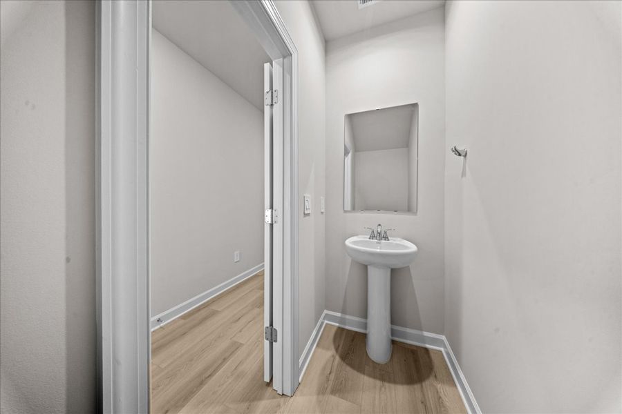 Welcome to the Amber floorplan at Northbrook Village Townes.